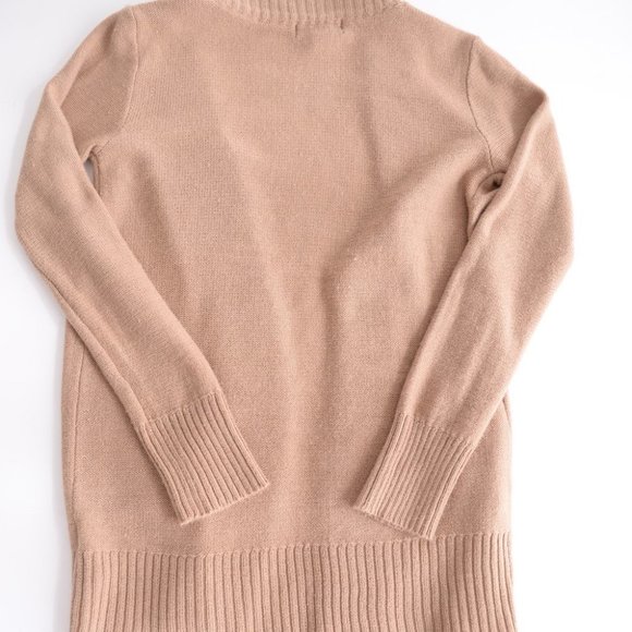 Streetwear Society Tan Open Face Long Sleeve Cardigan Size Small - Picture 14 of 14